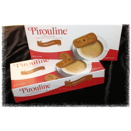 Pirouline Carmelized Coffee & Tea Biscuits